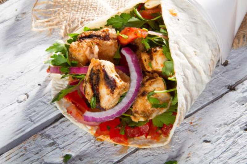 Chicken Shish Wrap
