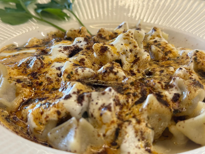 Turkish Manti (Dumplings)